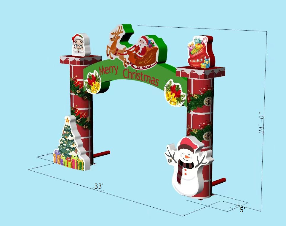 Christmas Arch CMD103