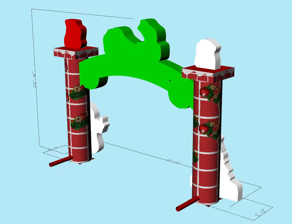 Christmas Arch CMD103