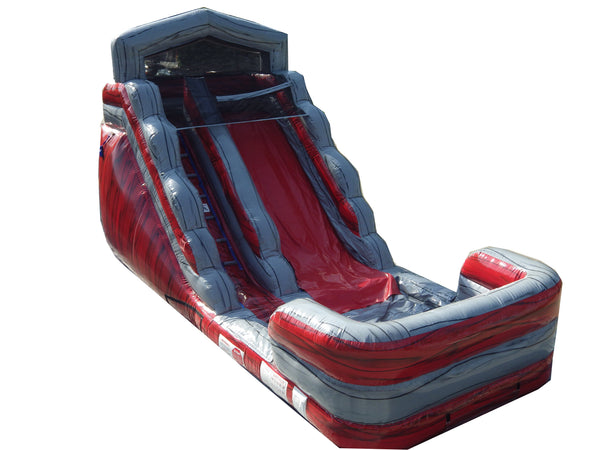14' Red Splash Water Slide CMD107