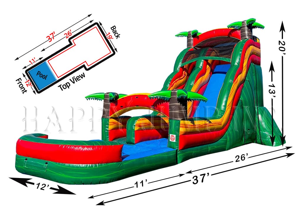 Angel Falls 20' Water Slide - WS4190