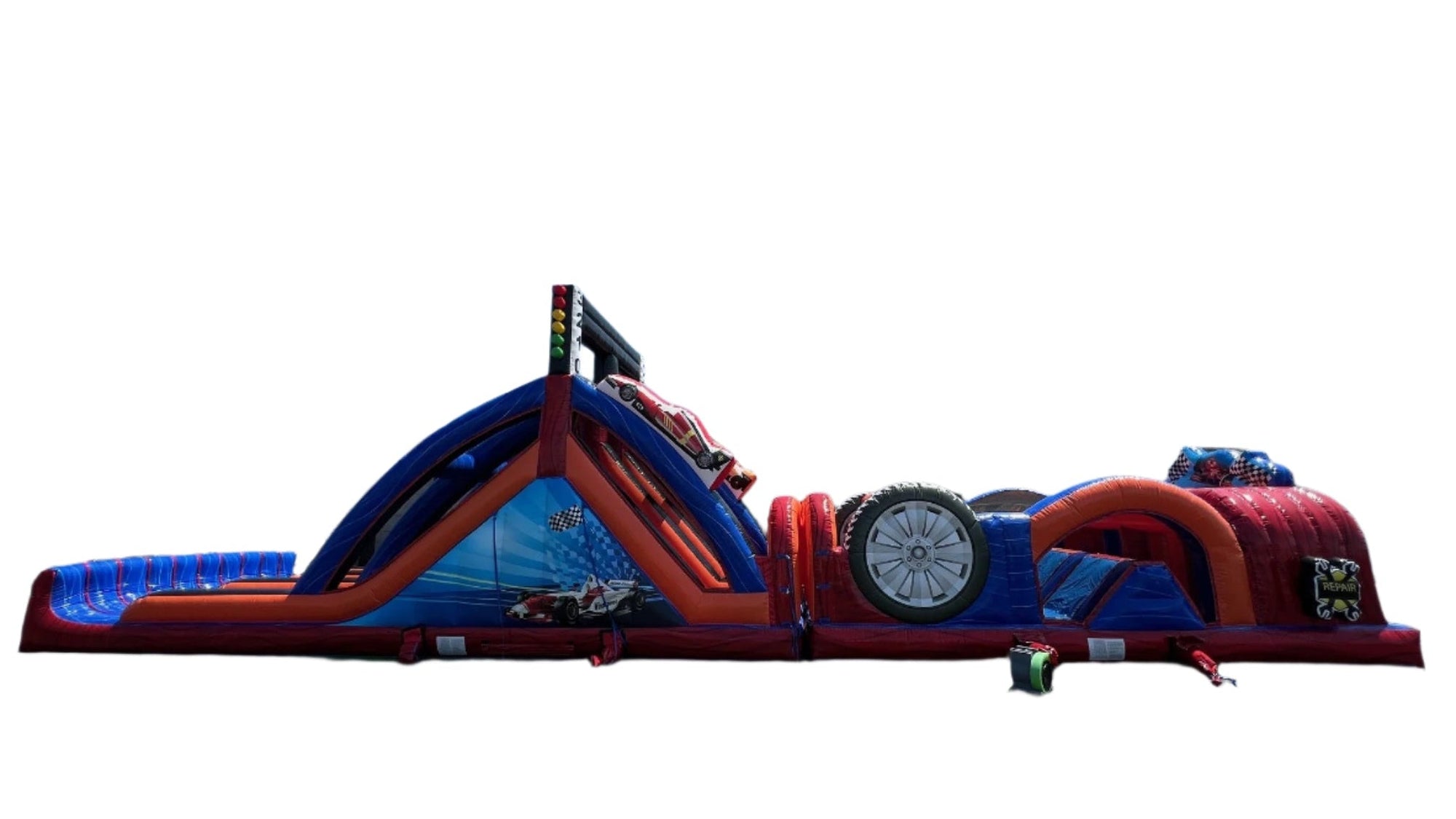 3 Lane Mega Thrill- Race Car IG5250-R